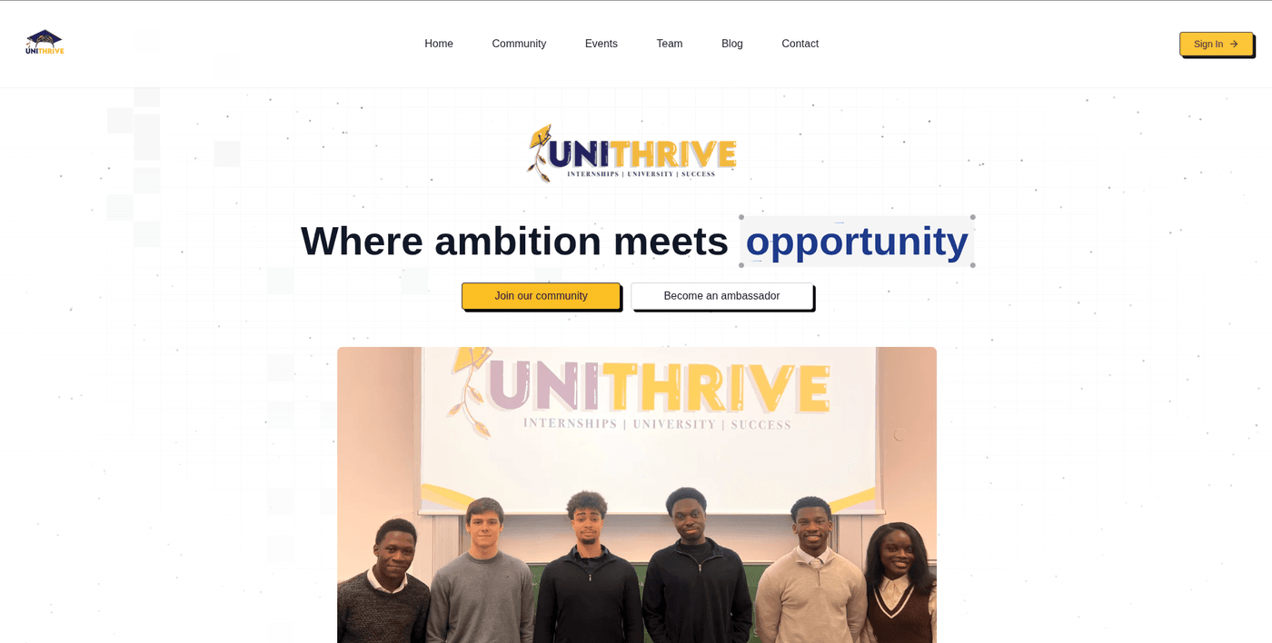 Unithrive preview